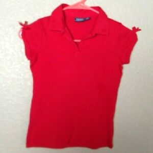 IZOD | GIRLS | POLO SCHOOL UNIFORM TOP |